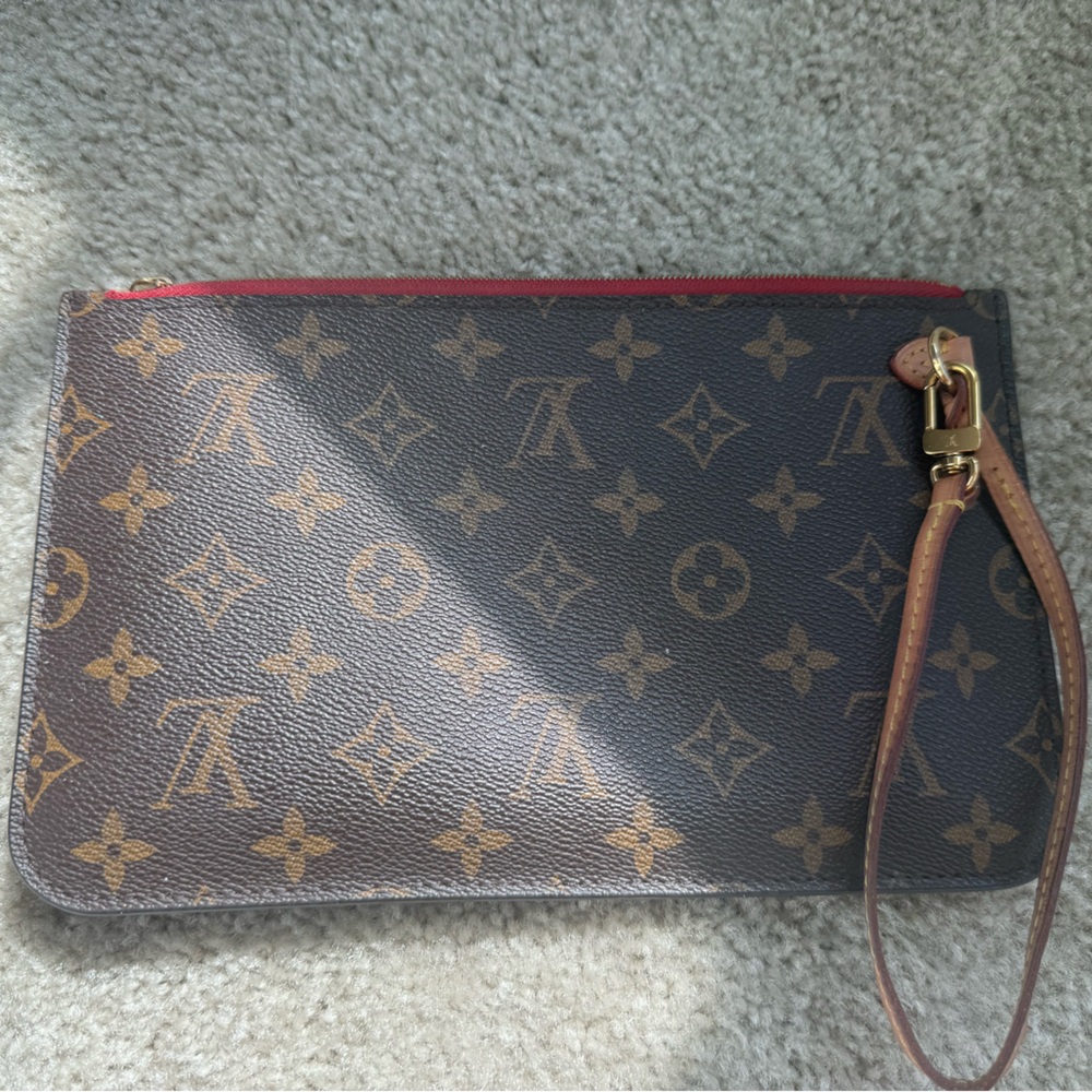 Louis Vuitton Monogrammed Wristlet w/ Strap